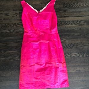 Lena Medoyeff Silk Dupioni Sheath Dress (new)